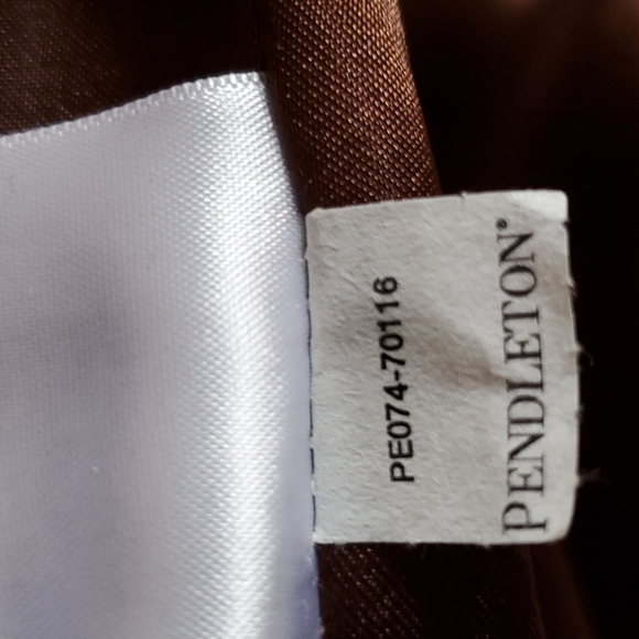 Like New PENDLETON Petite Wool Pea /Walking, Car Coat, Worn Once!, Camel/Tan 16P - Picture 11 of 16